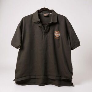 Harley Davidson‎ Singapore black polo shirt